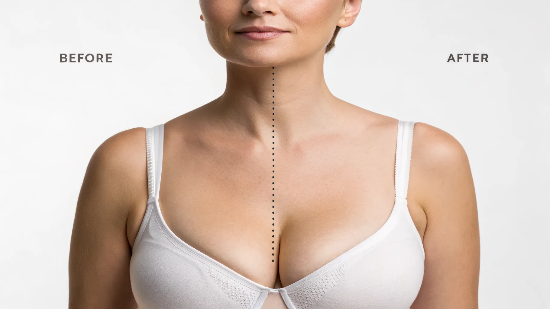 Why Are Smaller Areolas More Attractive? A serene clinic interior reflects beauty trends.