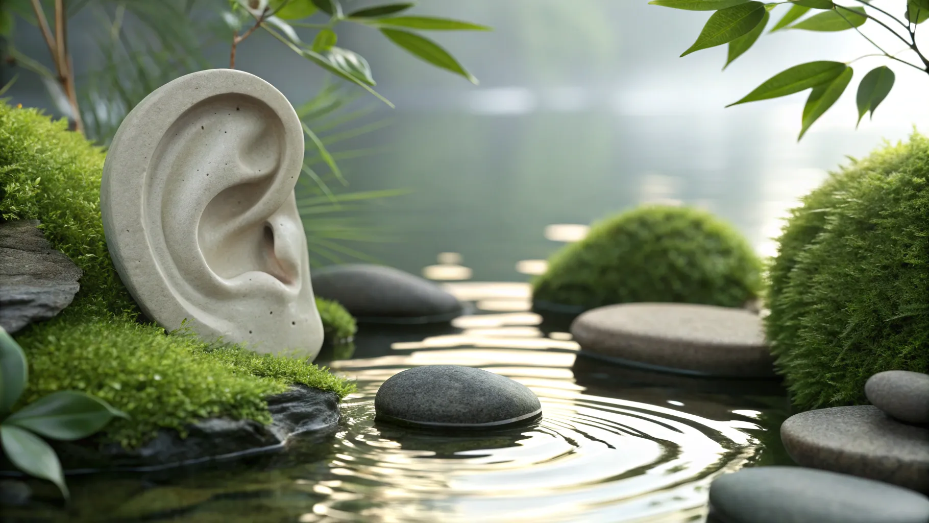Tinnitus: Recognizing Common Signs and Evidence-Based Treatments - calming nature scene.
