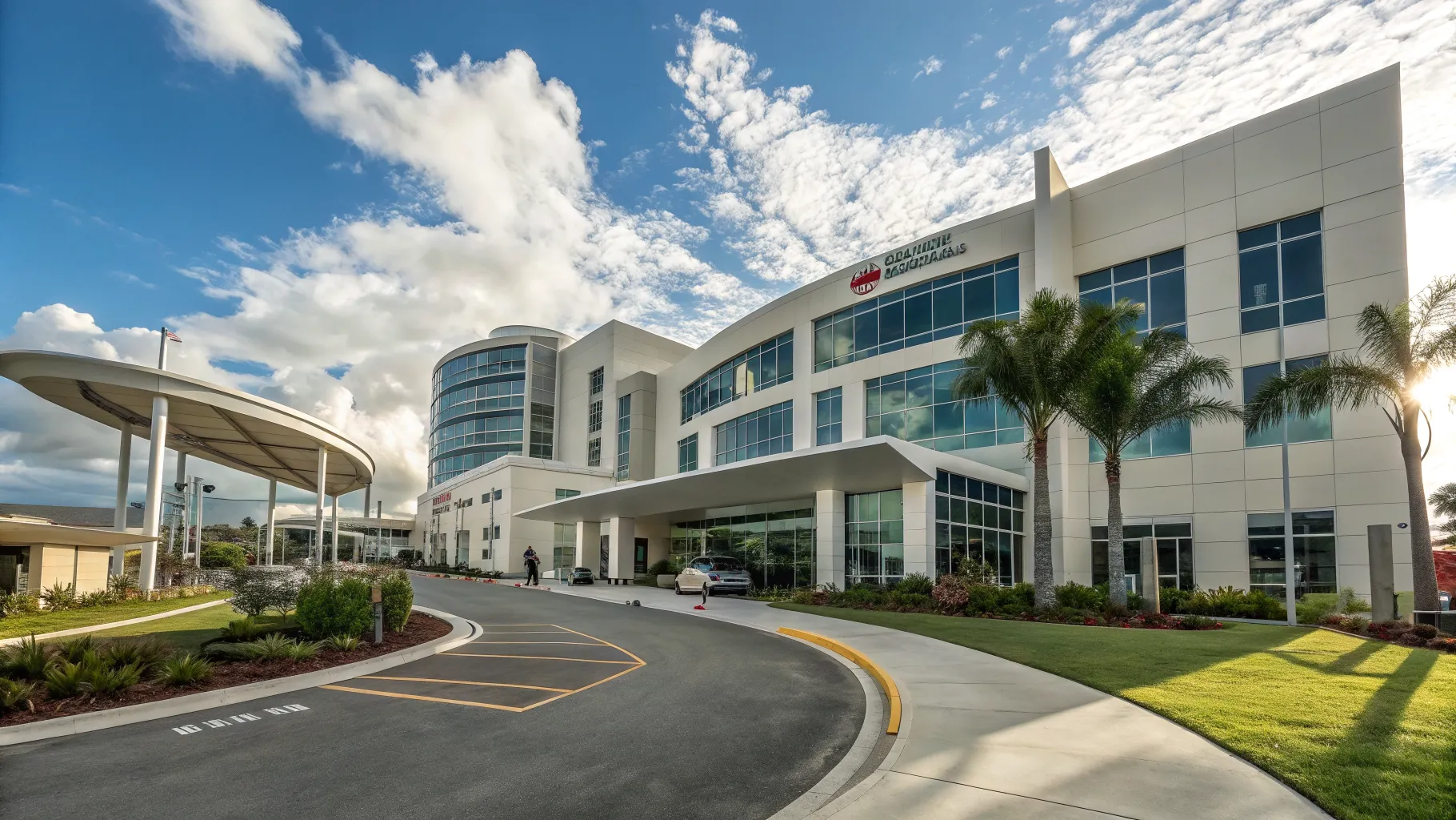 Modern hospital exterior representing one of the <strong>top endocrinology hospitals in AU</strong>