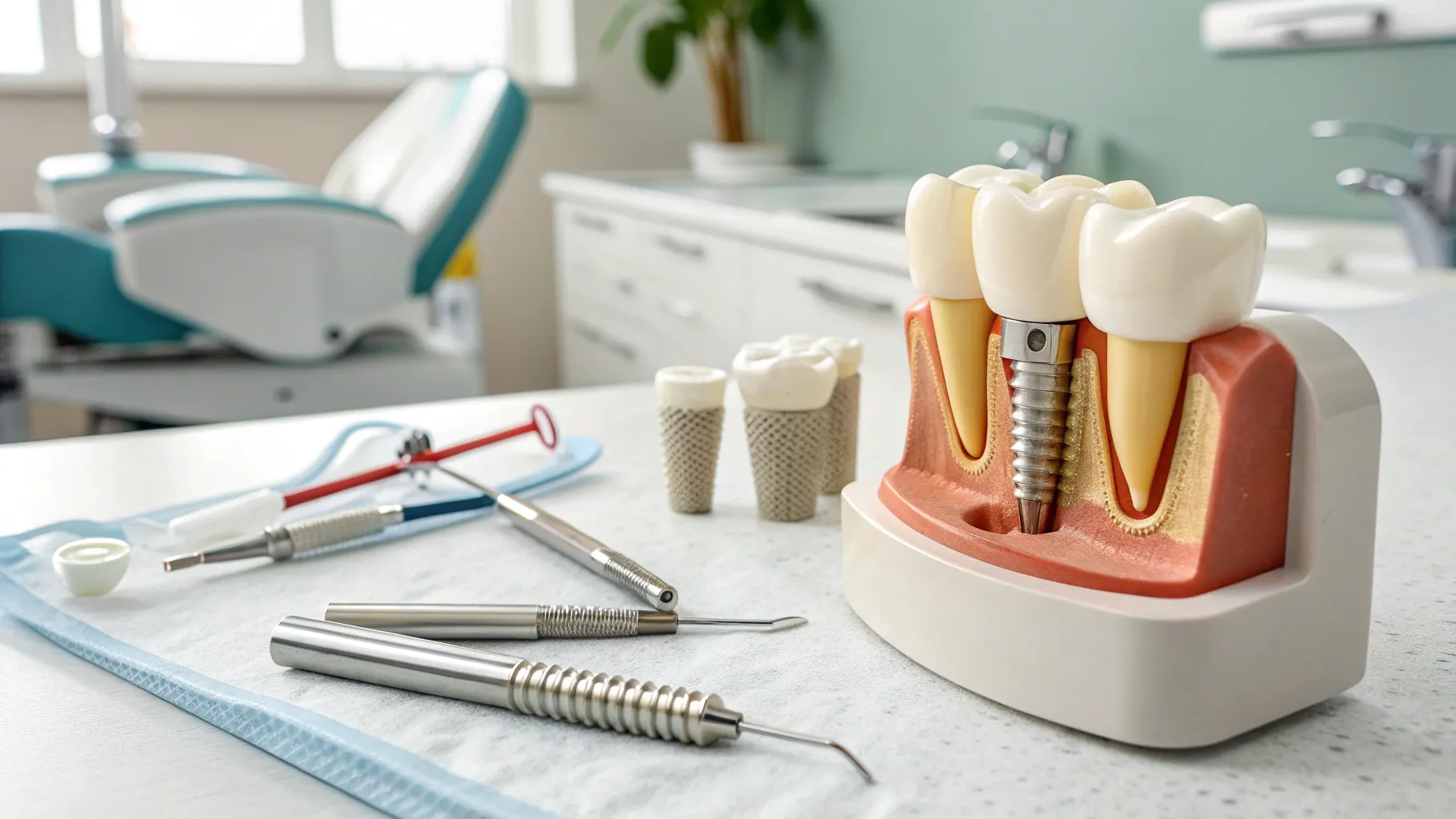 Implantes dentales sin tornillos beneficios para mayores