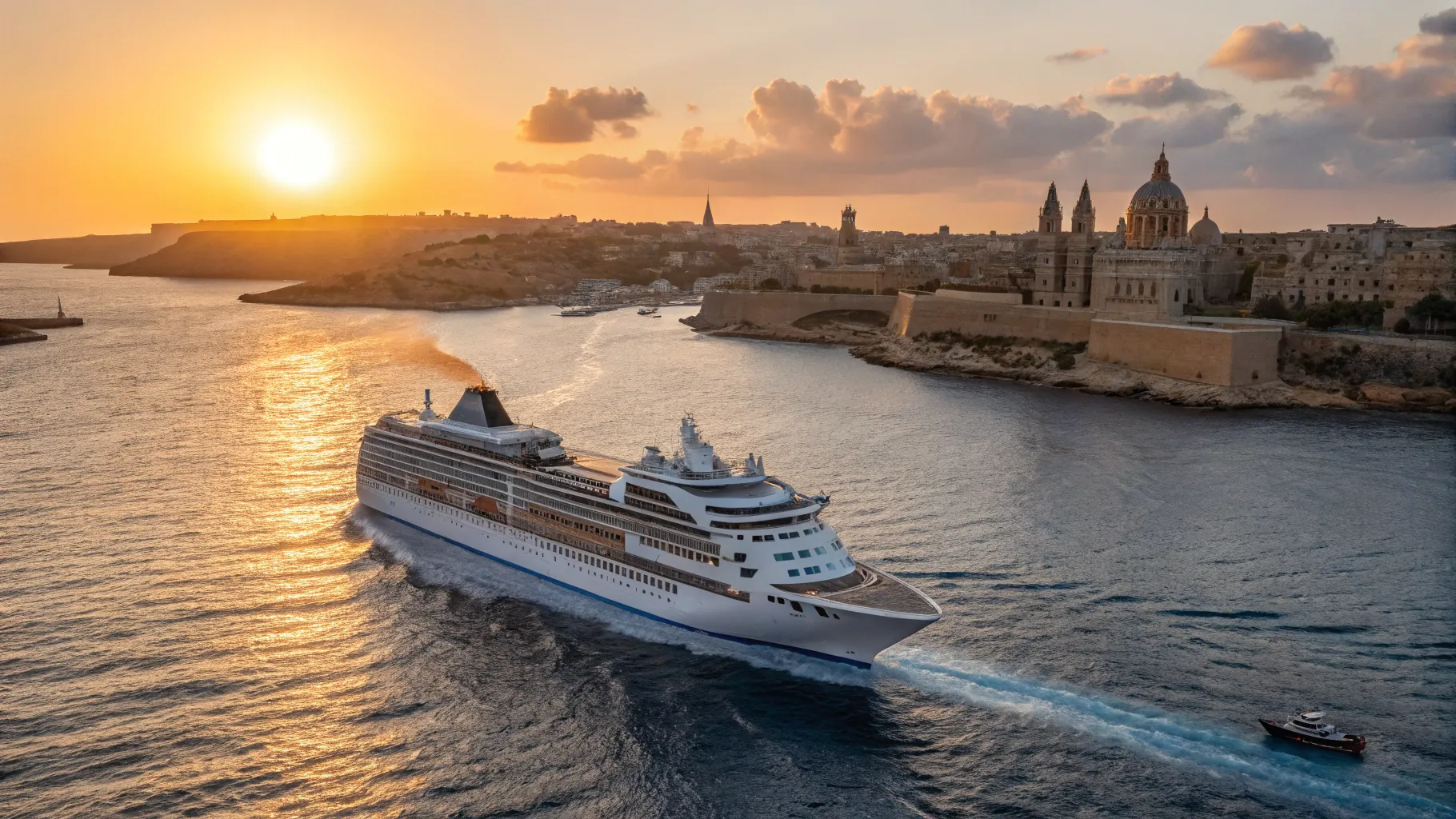 Crucero de lujo desde Barcelona a Malta en 2025 y 2026