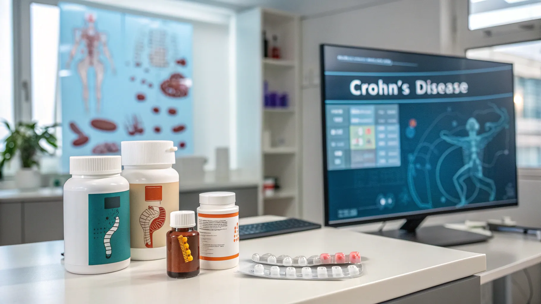 Enfermedad de Crohn y salud digestiva: claves en tratamiento y manejo eficaz.