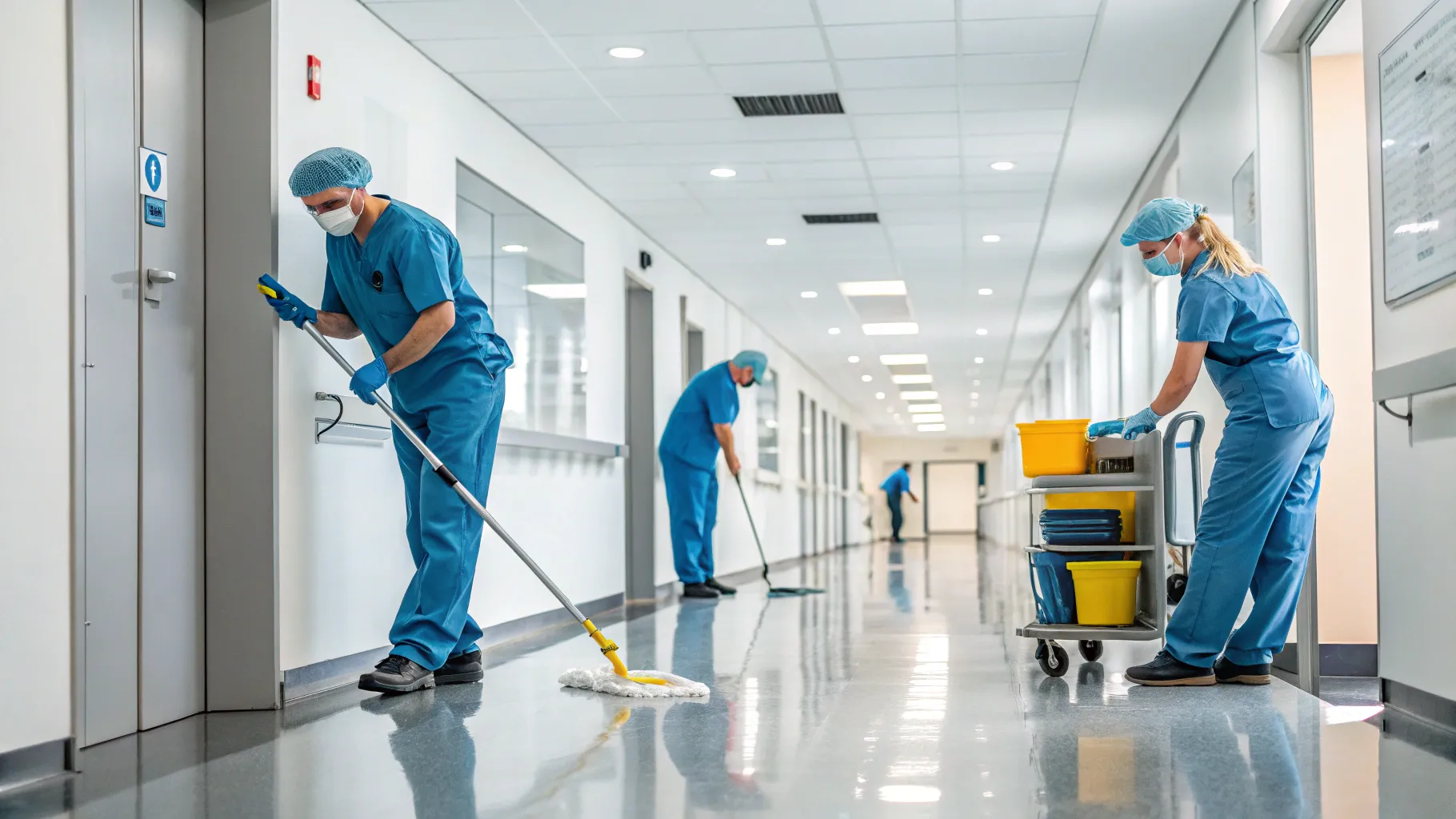 Carreras en limpieza hospitalaria y oportunidades laborales