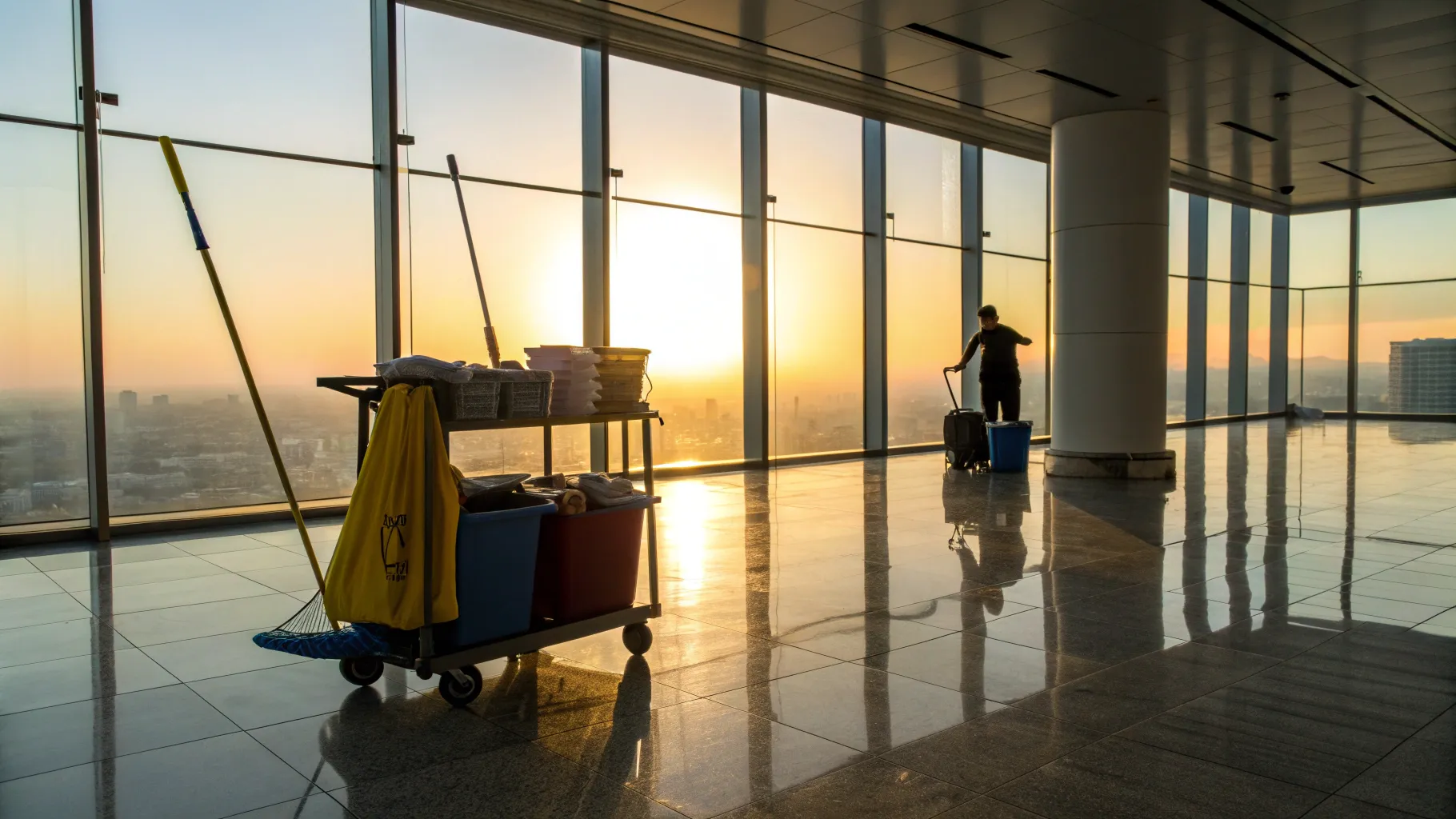 Trabajos de limpieza para personas mayores de madrugada Guía