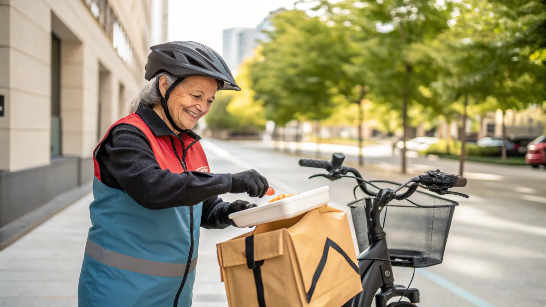 Oportunidades Flexibles: Los Mejores Tipos de trabajos de repartidor para adultos mayores