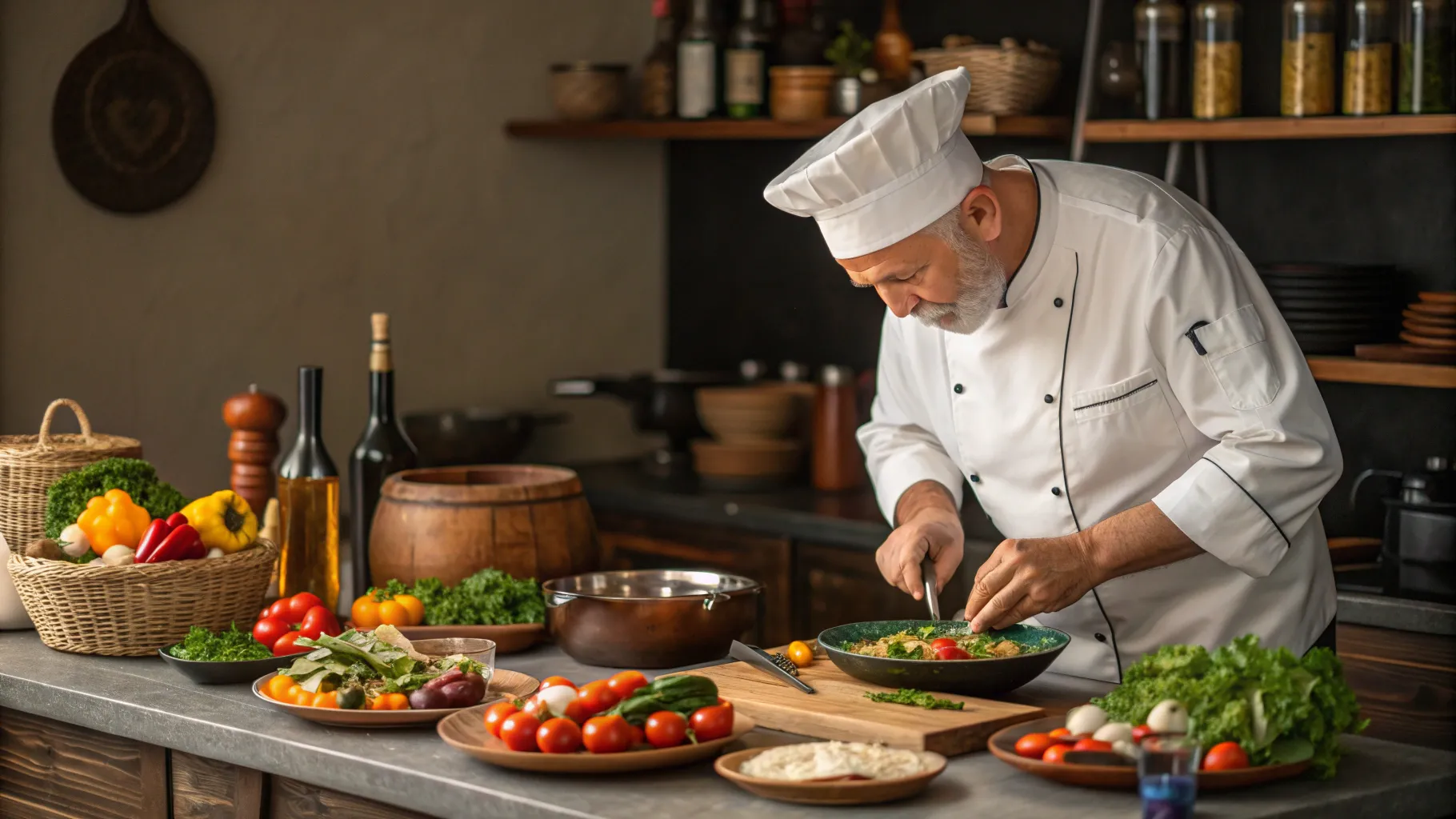 Emplois de chef pour seniors et carrière culinaire