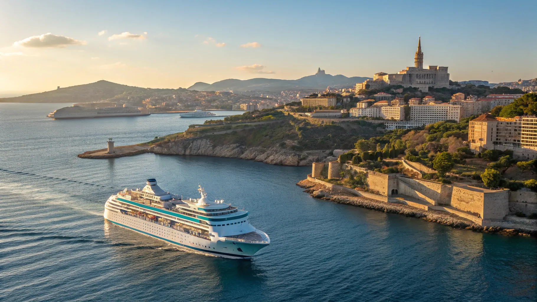 Embarquez vers l’Espagne depuis Marseille : Soleil et Culture au Rendez-vous, cruise view.