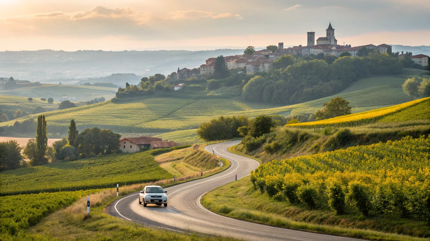 Vacances en voiture des Belges vers la France en 2025