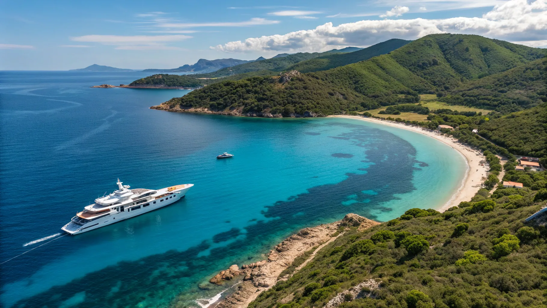 Crociera di Lusso Sardegna e Corsica Itinerario