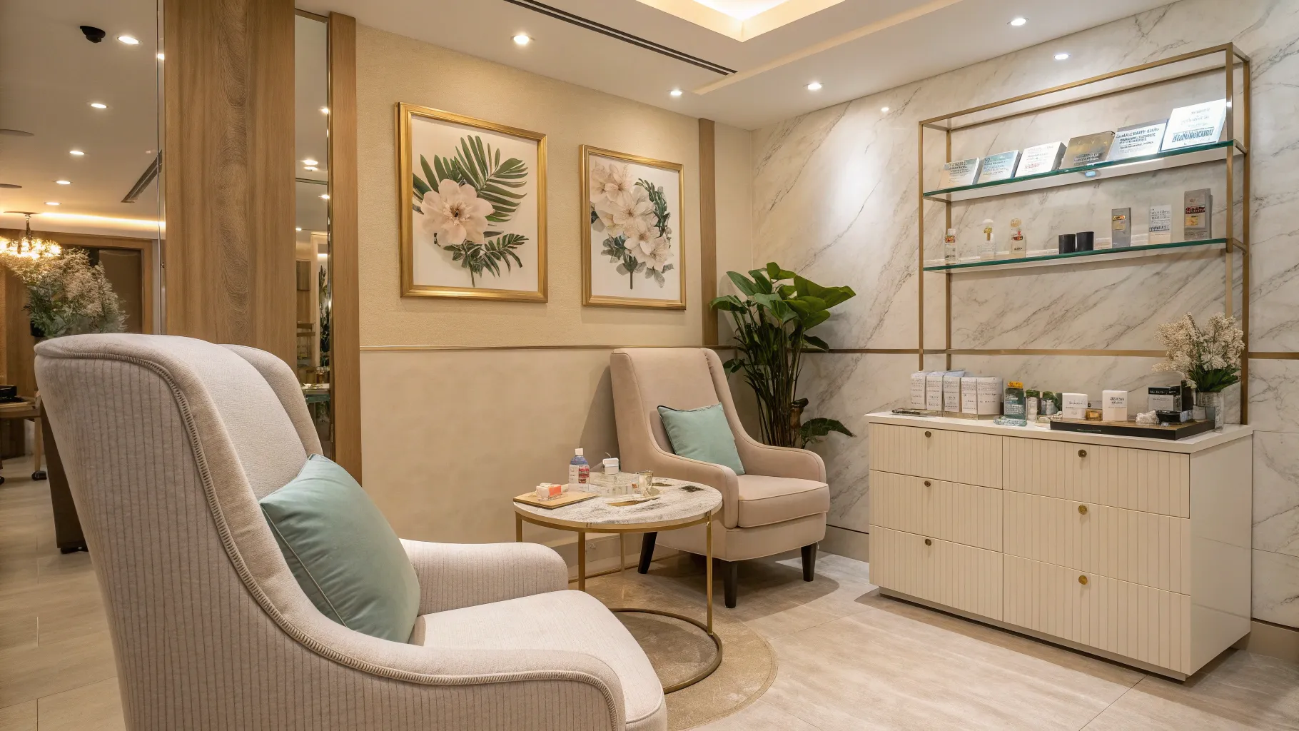 Custo da cirurgia de lifting facial em um elegante ambiente de clínica estética.
