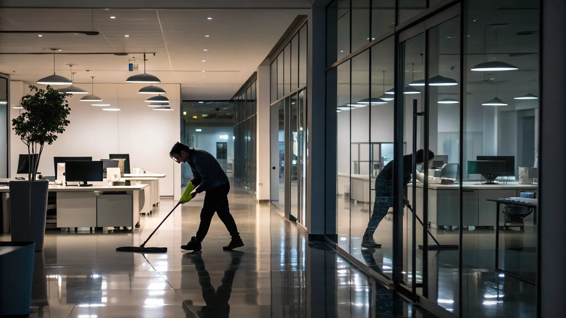 Empregos de Limpeza Noturna em Escritórios e Oportunidades