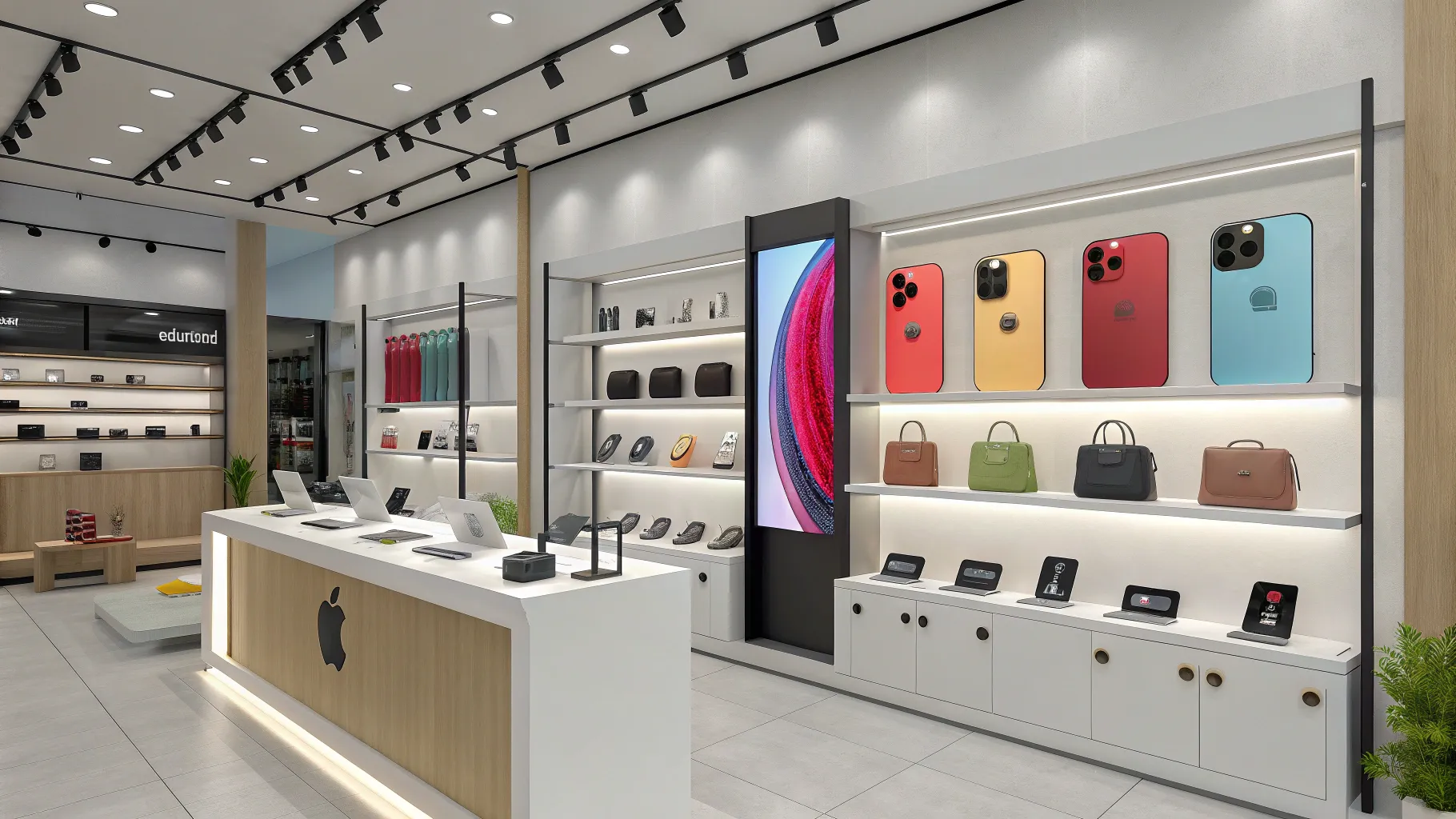 5 načina da kupite iPhone u Srbiji: Potpuni vodič - A sleek electronics store interior.